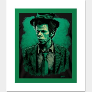 Tom Waits - All the world is green Posters and Art